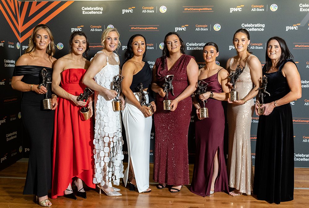Her Sport Celebrates Ireland’s Camogie Champions at the 2025 PwC Camogie All-Stars