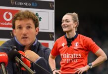 Hollie Davidson makes men’s Six Nations history as Italy captain Michele Lamaro leads tribute Referee Hollie Davidson and Italy captain Michele Lamaro