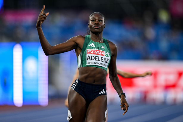 Rhasidat Adeleke 200M Final European Championships