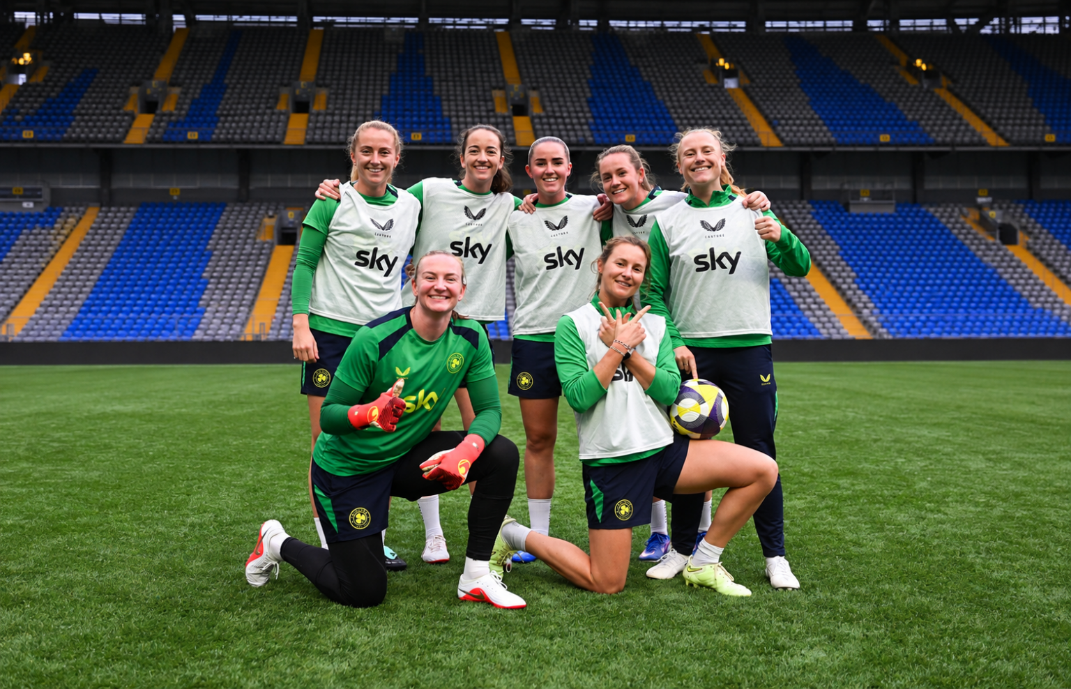 Ireland Women’s Team Stadium Portrait
